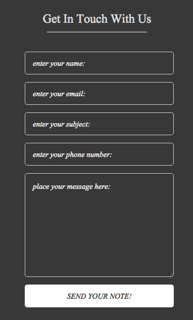 Mobile Friendly WordPress Popup Contact Form