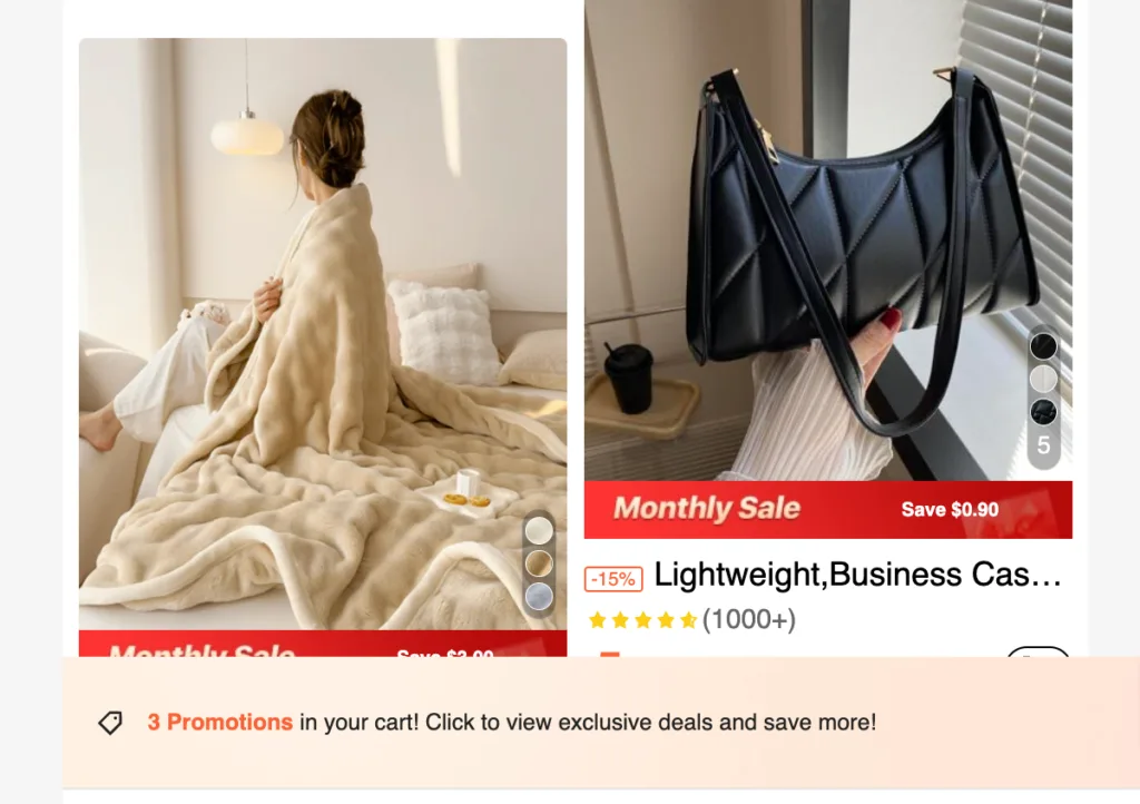 exclusive deals - PopupAlly Pro fomo popup example of exclusive membership offers